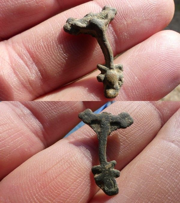 Medaille crucifix de colporteur ou d'adam 23289850