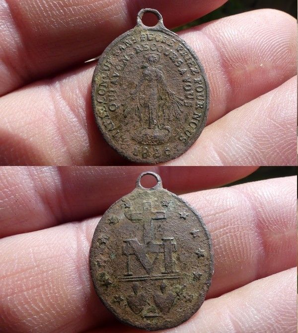 Medaille miraculeuse de la rue du Bac XIX ième siècle 67869c08