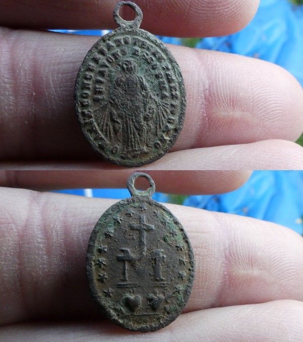 Medaille miraculeuse de la rue du Bac XIX ième siècle 88a8b8ee