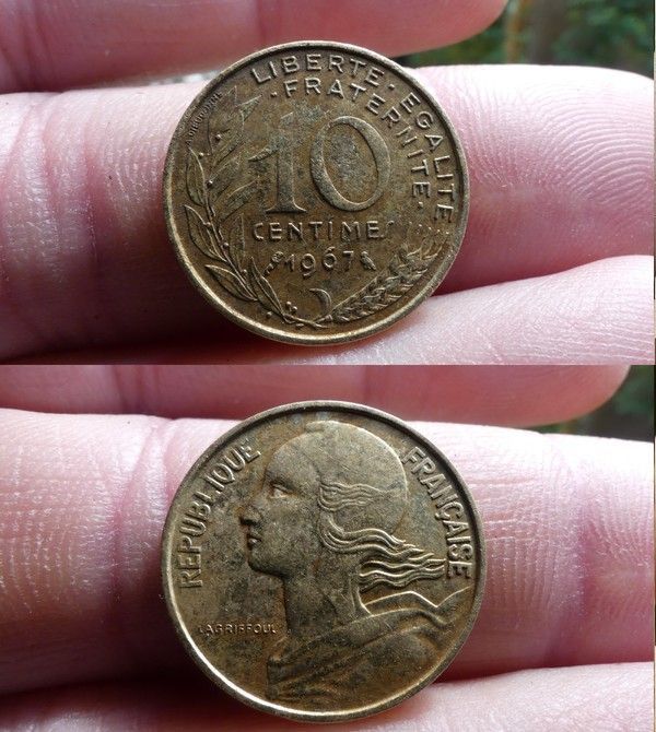 1967 France 10 Centimes