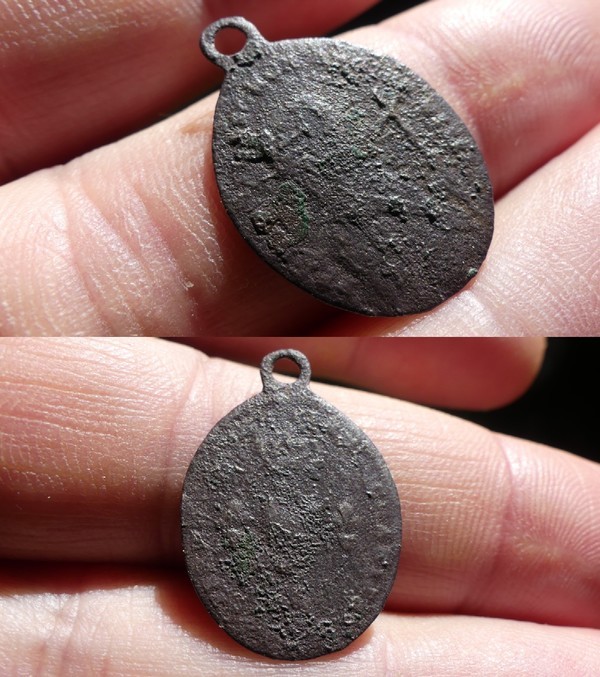 Médaille ovale pour le vénérable père François Gaschon