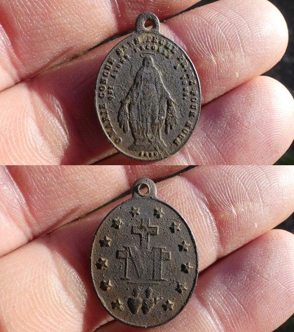 Medaille miraculeuse de la rue du Bac XIX-XX ième siècle E06fa633