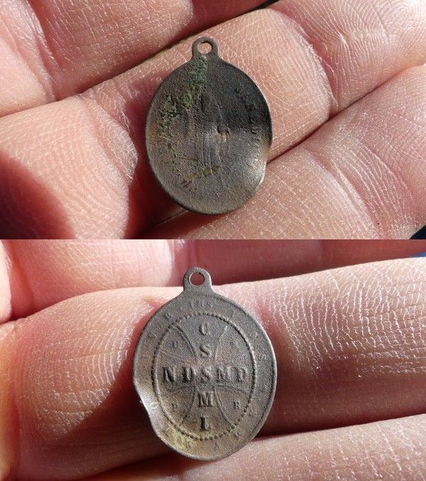 Medaille de Saint Benoit ou Medaille des Sorciers XIX ième E8964df3