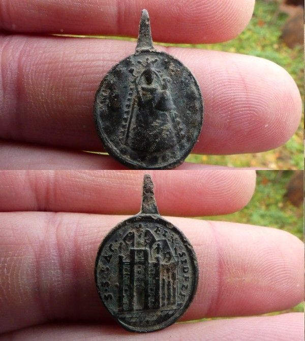 Medaille de l'abbaye d'Einsiedeln (Suisse), XVII-XVIII F5ba0c47