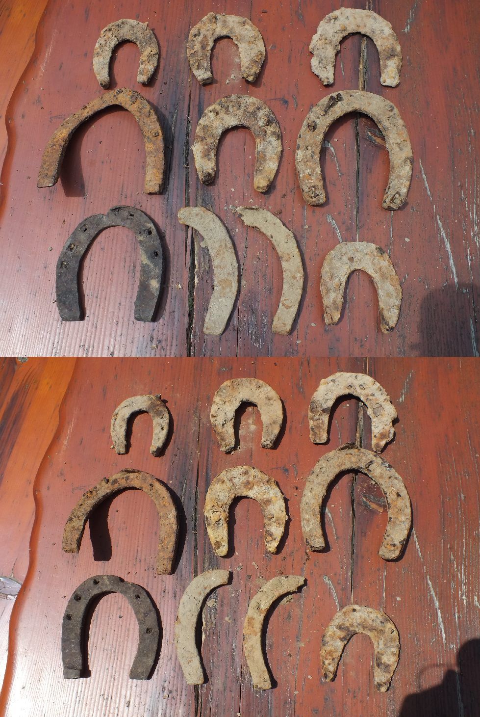 Lot De 4 Fers à Cheval Porte-Bonheur En Métal - Décoration Murale Vintage Pour Mariage, Anniversaire