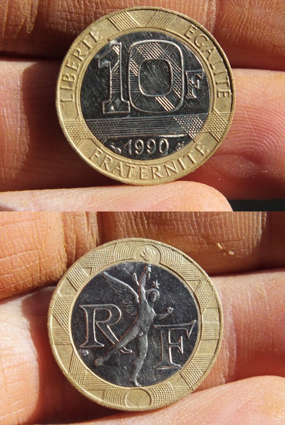 Valeur Pièce 10 Francs 1990 Génie De La Bastille