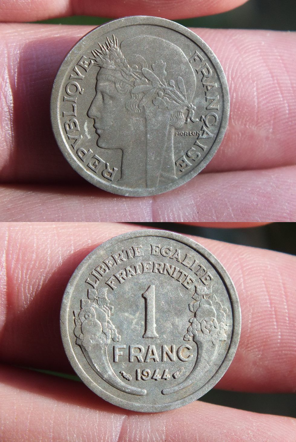 1 franc Morlon 1944